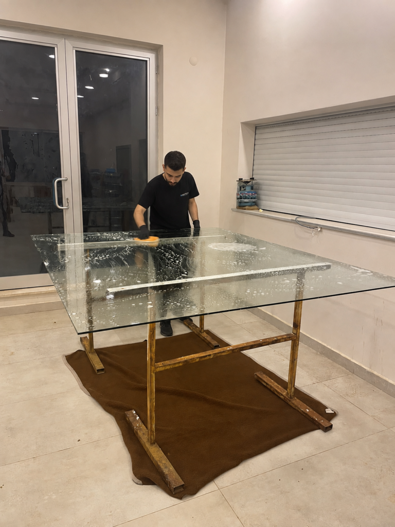 PDLC akıllı cam sistem detayı
